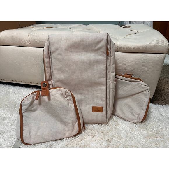 Other Other - Nordace Siena Pro Smart Backpack and Extra Bags Laptop Padding Phone Charger EUC